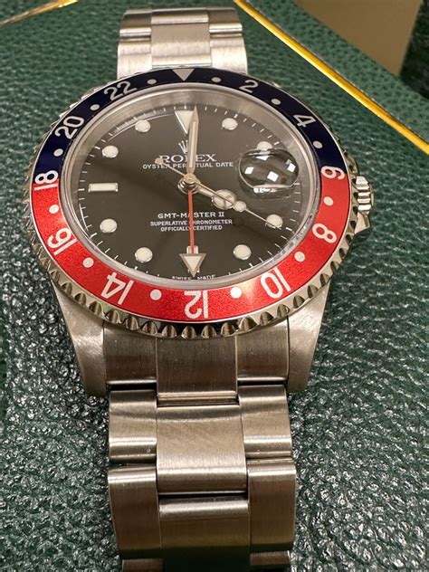 rolex gmt master ii 16710 uomo 2000-2010|rolex gmt 16710 pepsi.